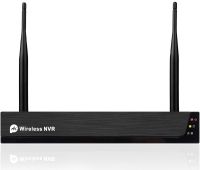Комплект бездротового відеоспостереження відеореєстратор NVR KIT 601 Wi-Fi 4CH 3MP, Набір 4 вуличних бездротових камер для зовнішнього спостереження
