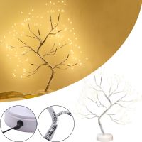 Декоративне дерево бонсай світильник Bonsai led tree light 108 LED теплий білий, Настільний нічник у вигляді дерева роса Niki 50 см від USB і батарейок