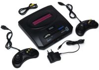 Ігрова відео приставка Sega Mega Drive 2 16bit 368 ігор з 2 бездротовими джойстиками, бездротова консоль Сега Мега Драйв для телевізора AV HDMI 