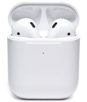 Беспроводные Bluetooth наушники Borofone BW25 сенсорные вкладыши с встроенным микрофоном и шумоподавлением TWS гарнитура в кейсе Android iOS Белые