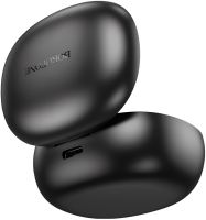 Бездротові Bluetooth навушники Double Borofone bw48 Enlighten сенсорні вакуумні навушники-гарнітура з шумозаглушенням і мікрофоном USB чорні