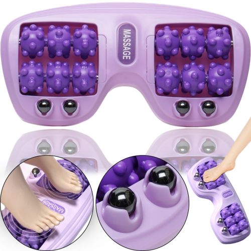 Роликовий масажер для ніг Cat Claw Style Foot Massager рефлексотерапевтичний для масажу стоп з магнітними кульками для зняття стресу і втоми