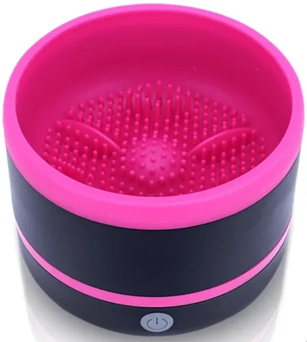 Електричний очищувач пензлів для макіяжу Makeup brush cleaner LY-609, Щітка поставка для очищення для чищення макіяжних пензликів від USB