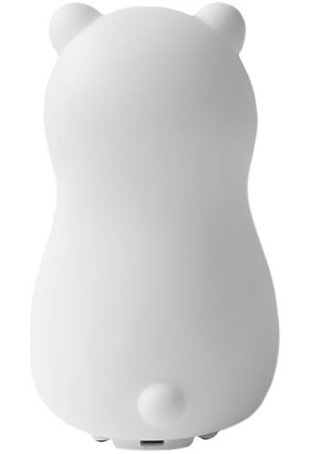 Настольный силиконовый ночник Медведь Bear Silicone Night Light DC-7653 детский аккумуляторный светильник с RGB подсветкой и сенсорным датчиком USB