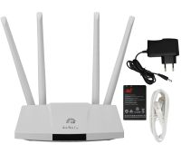 Бездротовий LTE маршрутизатор Dual Function B828 4G/5G 300 Мбіт/с зі слотом для SIM карти, акумуляторний Wi-Fi роутер до 300Mb/s 4 зовнішні антени