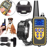 Електричний нашийник dog Training Collar DTC-800 анти гавкіт з пультом управління для контролю і дресирування собак, дресирувальний електронашийник