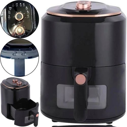 Безмаслянная аерофритюрниця мультипіч Volyx Air Fryer Extra Large Capacity ST-609 7.5 л 3800w для приготування їжі, Електрична фритюрниця 8567
