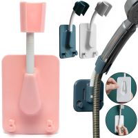 Настінний тримач для душової лійки Shower Holder AND - 129 універсальне обертові кріплення з 2 гачками для ручного душу на присоску у ванну