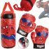 Ігровий Боксерський набір Disney Marvel Spiderman Kids Boxing Set дитяча підвісна груша з рукавички, комплект для відпрацювання ударів для боксу від 3-х років людина павук
