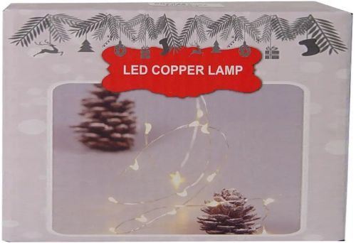 Внутрішня гірлянда Водоспад штора синя 3x2 м Copper на мідному дроті 200 діодів 7905 Світлодіодна гірлянда Xmas 200 LED B-9 3мх2м 