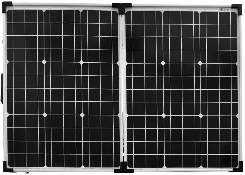 Складна полікристалічна сонячна панель Solar Board FOLD 80W 18V 67х45х3.5 см, розкладна сонячна батарея 670х450х35 мм для зарядки від сонця