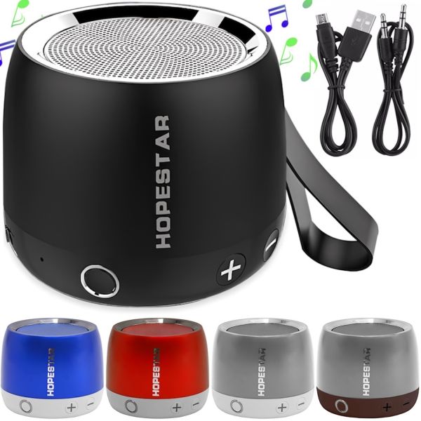 Портативна акустична Bluetooth колонка Нorestar Н17 бездротова акумуляторна стерео акустика з вбудованим мікрофоном і блютуз AUX TF від USB