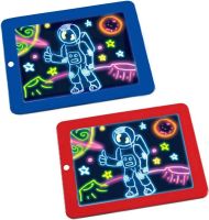 Світловий 3D планшет Magic SketchPad RD-2003 чарівна дитяча світлодіодна LED дошка для малювання світлом з дисплеєм і неоновими маркерами від 3-х років
