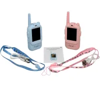 Дитяча рація з відеозв'язком Video Walkie Talkie JK200 2 штуки акумуляторна Wi-Fi відео-рація з кольоровим дисплеєм і відеочатом для дітей від 6 років
