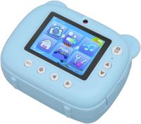 Дитячий фотоапарат з миттєвим друком DIY Instant Digital Camera M3 3 в 1 цифрова камера полароїд для фото і відео на акумуляторі Блакитний