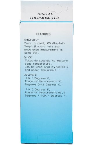 Дитячий електронний термометр Digital Thermometer KT-DT4B градусник для дітей без ртуті, медичний вимірювач температури тіла KTDT4