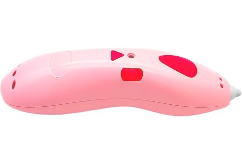 Акумуляторна ручка з трафаретами 3D Painting Pen K9901 500 mAh бездротова низькотемпературна 3Д ручка для об'ємного малювання моделей пластиком