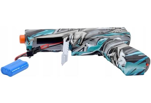 Игрушечный аккумуляторный пистолет Water Bomb Gun G-310 детский орбибольный пулемет с гидрогелевыми стреляющими шариками орбиз от аккумулятора G-717
