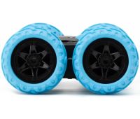 Аккумуляторная машинка перевертыш Monster Stunt Car BY035 трюковой трансформер вездеход на пульте управления со световыми и звуковыми эффектами