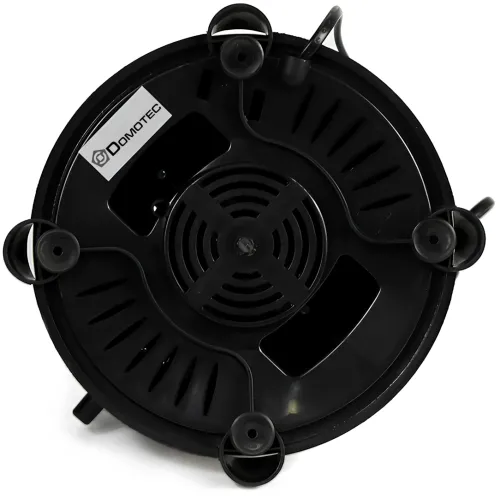 Кухонний блендер з чашею Domotec MS-6608 на 1.5л 1000W стаціонарний подрібнювач з ножами для льоду на 2 швидкості від мережі Сріблястий