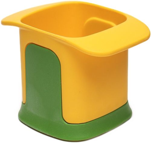 Подрібнювач для овочів Vegetable Chopper 2 в 1 кухонна Ручна овочерізка з двома змінними насадками для нарізки картоплі на скибочки і кубики