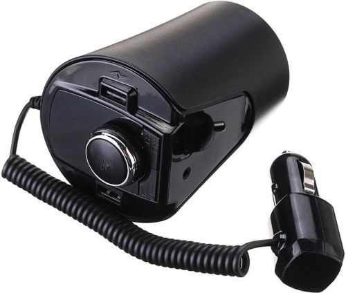 Автомобільний FM трансмітер від прикурювача H26 BX6 передавач Bluetooth MP3 авто фм модулятор адаптер в машину з зарядкою і блютуз в підсклянник