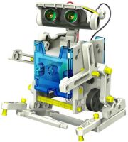 Развивающий робот конструктор Solar Robot 14 в 1 роботостроение на солнечной батареи, игрушка трансформер на 2 уровня сложности для детей от 10 лет