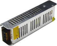 Імпульсний блок живлення Metal Long 12V 25A 300W S-300-12 мережевий адаптер з пасивним охолодженням для світлодіодних LED ламп в металевому корпусі