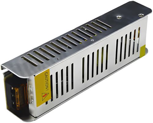 Імпульсний блок живлення Metal Long 12V 35A 420W S-420 - 12 мережевий адаптер з пасивним охолодженням для світлодіодних LED ламп в металевому корпусі