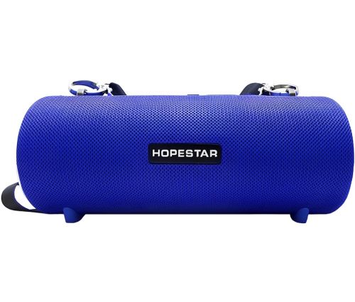 Бездротова Bluetooth колонка Hopestar H39 10W портативна акумуляторна блютуз акустика зі світлодіодним LED підсвічуванням FM-радіо USB microSD AUX