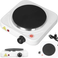 Настільна електрична плита Hot Plate JX - 1010a на 1 конфорку, одноконфорочная дискова електроплита 1000w з термостатом на 5 положень Біла