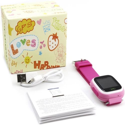 Умные детские смарт часы Smart Baby Watch Excelvan Q60 с функцией GPS трекера, наручные смарт-часы с SIM-картой 400 мАч IOS Android