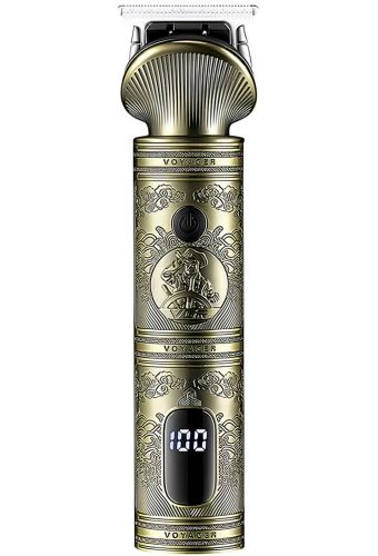 Бездротова акумуляторна машинка VGR V-106 для стрижки волосся 6 в 1 чоловічий окантовочний USB тример для бороди і вусів зі змінними насадками V106