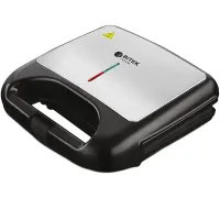Електрична сендвічниця Bitek BT-261 2000W бутербродниця з індикатором нагріву та антипригарним покриттям для тостів і сендвічів від мережі 220V