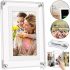 Цифрова акрилова фоторамка Photo Frame Frameo 5" 32 ГБ з Wi-Fi сенсорним IPS екраном розумна електронна рамка для фото і відео з годинником 5 дюймів