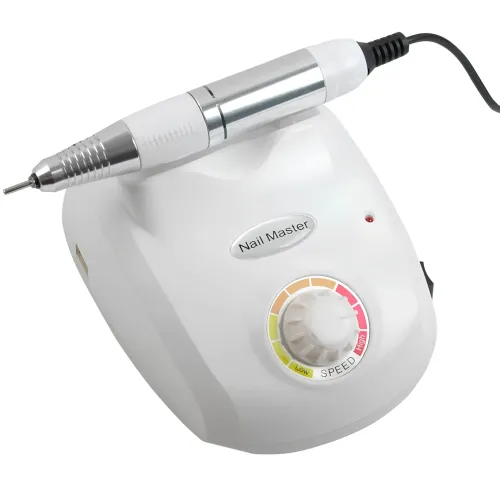 Машинка фрезер для манікюру і педикюру Beauty Nail DM-502 35000 оборотів, електричний апарат для обробки нігтів з насадками і педаллю