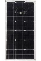 Монокристаллическая гибкая солнечная панель Dusson Flexible Panel 100W 18V складная водонепроницаемая батарея 100Вт раскладной модуль для зарядки