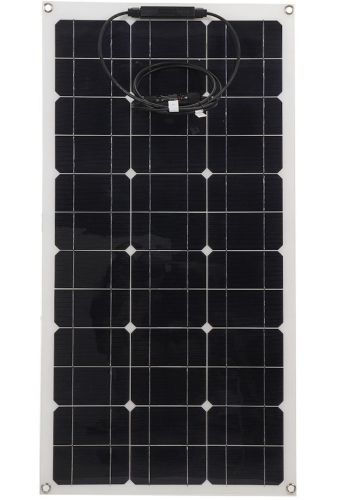 Монокристаллическая гибкая солнечная панель Dusson Flexible Panel 100W 18V складная водонепроницаемая батарея 100Вт раскладной модуль для зарядки