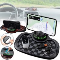 Протиковзкий автомобільний килимок Car Dashboard Mat AND 5238 органайзер підставка на приладову панель для телефону, паркувальна карта на торпеду