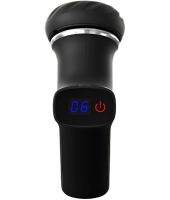 Ручний масажер Vibro Booster Massager GM-263 бездротовий масажний пістолет для всього тіла, вібромасажер на акумуляторі від USB Чорний MAG-900