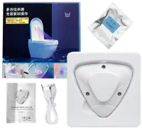 Дезінфікуючий стерилізатор для туалету з УФ-лампою UV Toilet Sterilizer LT-3005; ультрафіолетовий дезінфектор для унітазу з датчиком руху XL-659