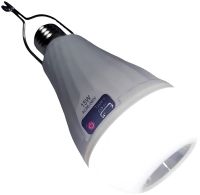 Светодиодная кемпинговая лампочка светильник LED Emergency Lamp Z-725 15W аварийный светильник в патрон E27 с аккумулятором 18650 и крючком CK8039