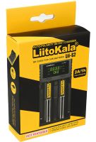 Зарядное устройство для аккумуляторов LiitoKala Lii-S2 универсальная зарядка c LCD дисплеем индикатором для батареек 18650 на 2 аккумулятора от USB