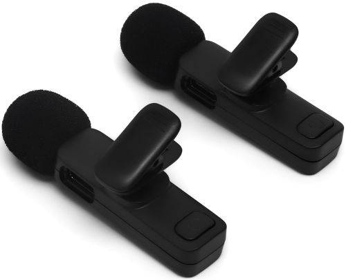 Петличний подвійний мікрофон Wireless Microphone K15 петличка з прищіпкою на одяг 2 мікрофони Type-C Lightning з шумозаглушенням для блогера K-15