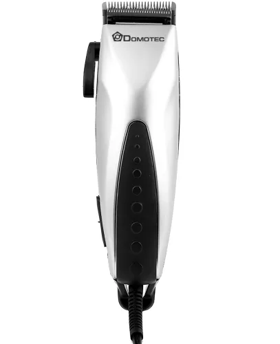 Провідна машинка для стрижки волосся Domotec MS-3305 12W професійний тример для окантовки бороди і вусів зі змінними насадками Білий