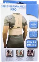 Магнітний фіксуючий коректор постави Spime Performance Pro Man L XL ортопедичний корсет бандаж від сутулості і вирівнювання спини з 12 магнітами