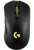 Ігрова комп'ютерна миша Logitech G703 Lightspeed Hero 16K бездротова геймерська мишка з акумулятором, RGB підсвічуванням для комп'ютера Чорна