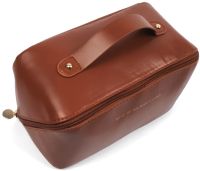 Косметичка органайзер для хранения косметики Rose Of Mon's Land Beauty Box Bag женская дорожная сумка с ручкой, водонепроницаемая Mons Коричневая 