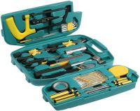 Набір інструментів для дому Lechg Tools LC8027 27 предметів у валізі, універсальний комплект слюсарних інструментів для ремонту в кейсі SJ8027