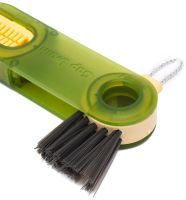 Щітка для чищення пляшок 3в1 Brush AND569 3 в 1 універсальний йоржик для миття склянок і посуду 14х3. 5 см кухонна U-подібна щітка-йоржик 3 в 1